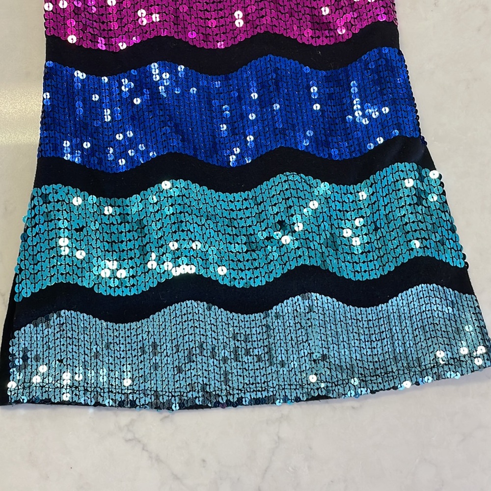 Arden B Multi -Color Sequin Tank Top Size Small - image 8